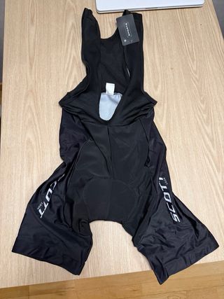 Maillot ciclismo y culot con publi deScott talla M