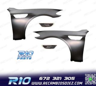 PACK DE ALETAS DELANTERAS BMW SERIE 5 F10 F11 10-17 LOOK M5