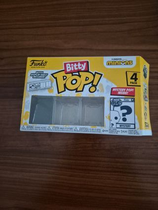 4 Funko Bitty Pop! Minions
