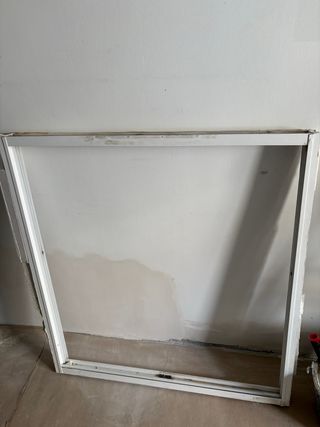 ventana corredera blanco