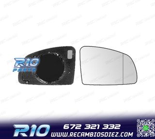CRISTAL ESPEJO + BASE DERECHO OPEL MERIVA 03-10