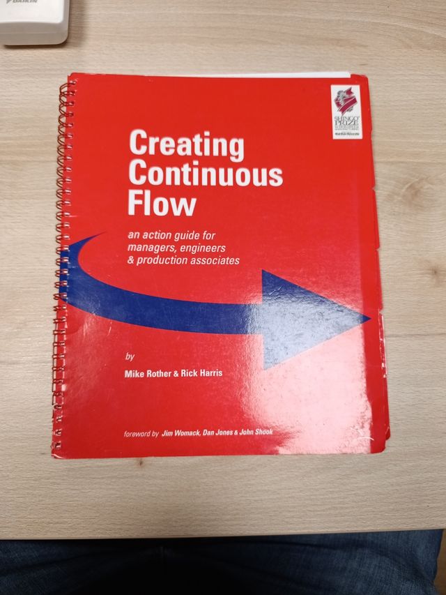 Libro Creando Flujo Continuo. En ingles