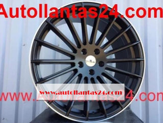 Kit 4 llantas para bmw x5 x6 hamana black 