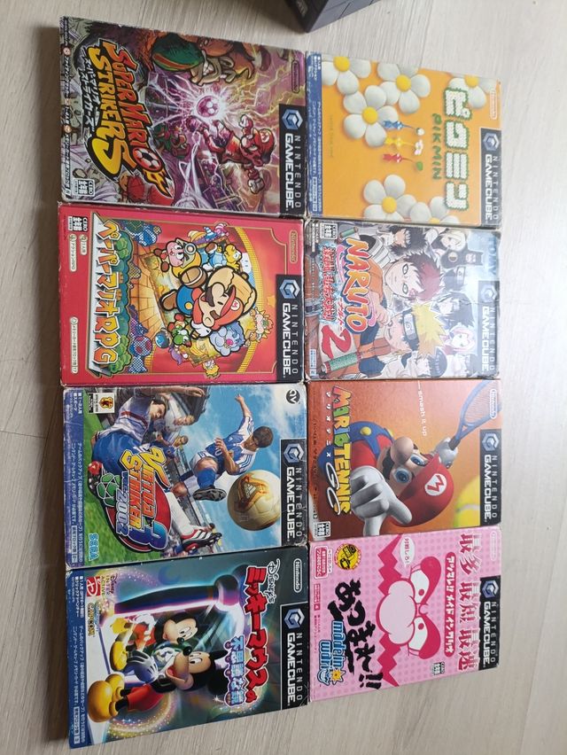 Nintendo GameCube japonesa + 8 juegos
