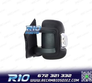 ESPEJO COMPLETO IZQUIERDO CITROEN JUMPER 06- CONVEXO