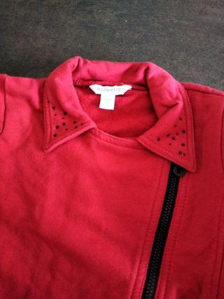 Giacca rossa bimba 30 mesi