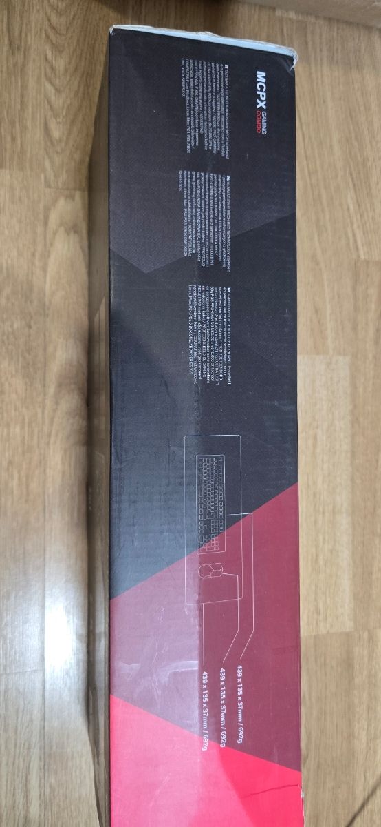 Mars Gaming Pack: Teclado, ratón y alfombrilla