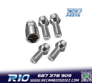 TORNILLOS ANTIRROBO CORTOS 14X150 ESFÉRICO