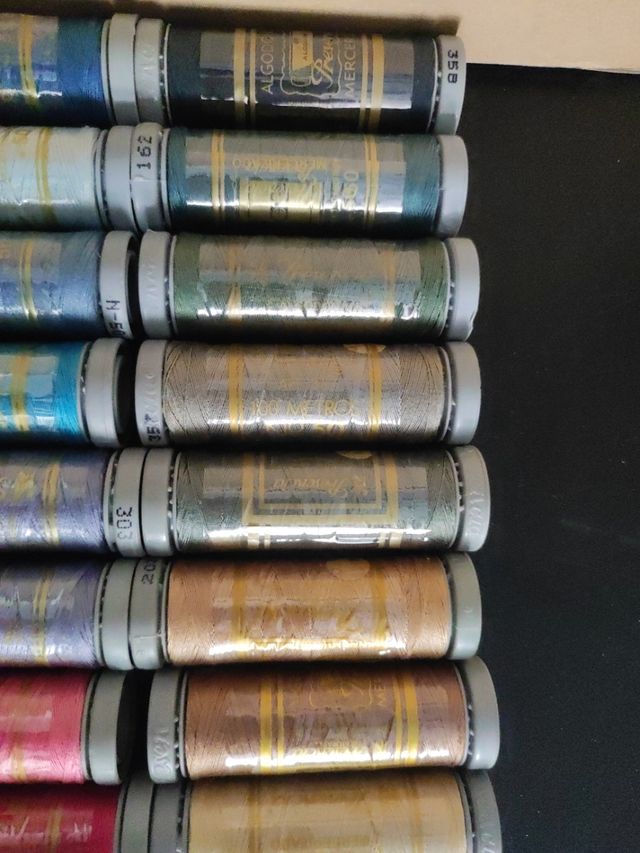 30 Carretes Hilo Algodón - Costura