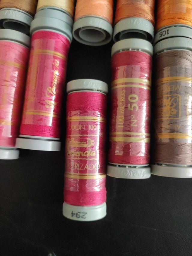30 Carretes Hilo Algodón - Costura