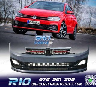 PARAGOLPES DELANTERO VOLKSWAGEN VW POLO 6 17-20 LOOK GTI