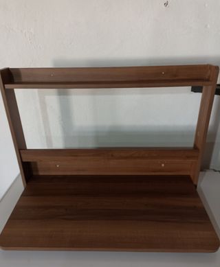Escritorio plegable de madera