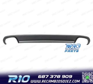 DIFUSOR AUDI A4 B8 08-11 LOOK S4