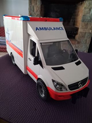 Ambulancia Juguete con Luces y Sonidos