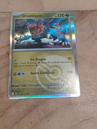 Carta Pokémon Druddigon 115/159