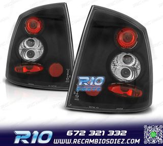 PILOTOS PARA OPEL ASTRA G 2P 4P 97-04 FONDO NEGRO LOOK LEXUS