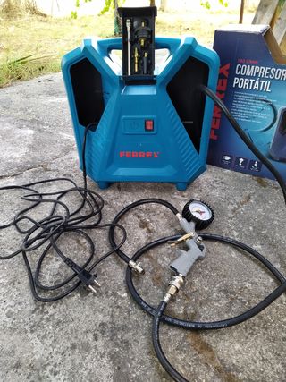 Compresor aire Ferrex portátil