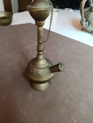 Lote, artículos variados en bronce, decoración 
