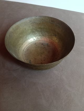 Lote, artículos variados en bronce, decoración 
