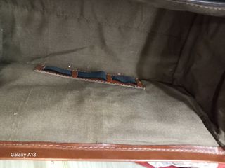 Borsa in pelle marrone