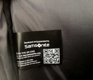 Mochila Samsonite negra