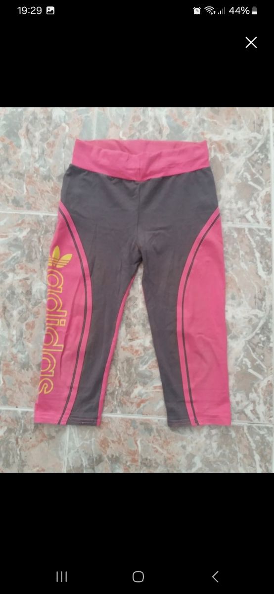 Lote Mallas deportivas grises y rosas