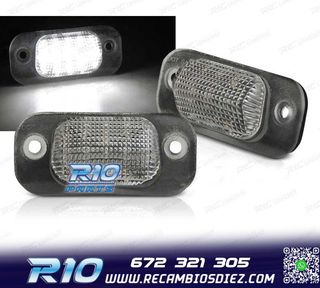 LUZ MATRICULA LED VOLKSWAGEN VW GOLF 3 POLO 3 SEAT CORDOBA