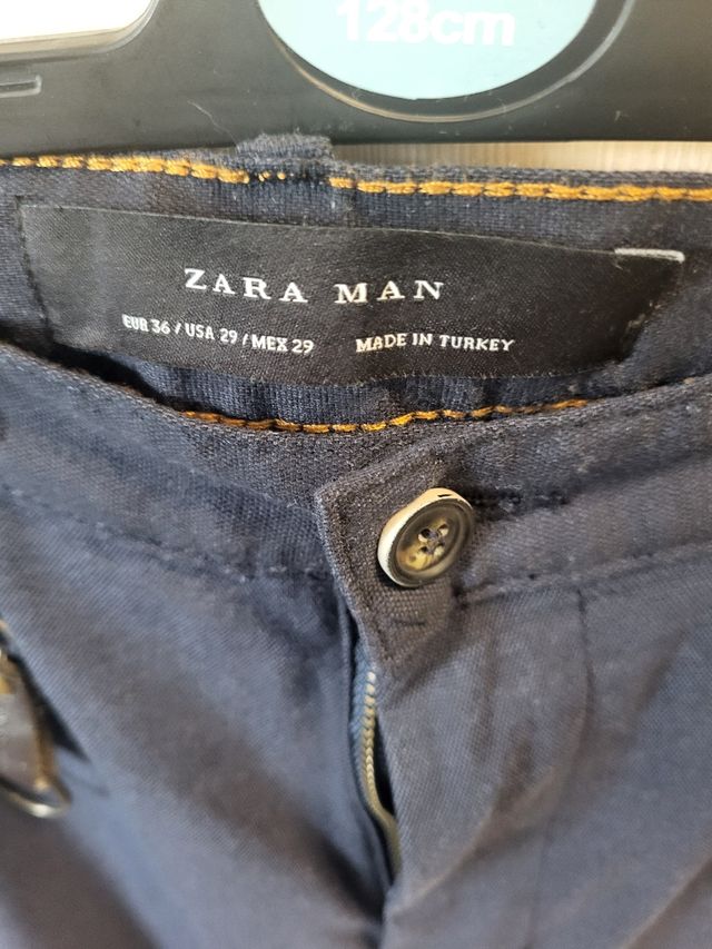 Traje sport: camisa Maximo Dutti + pantalón Zara