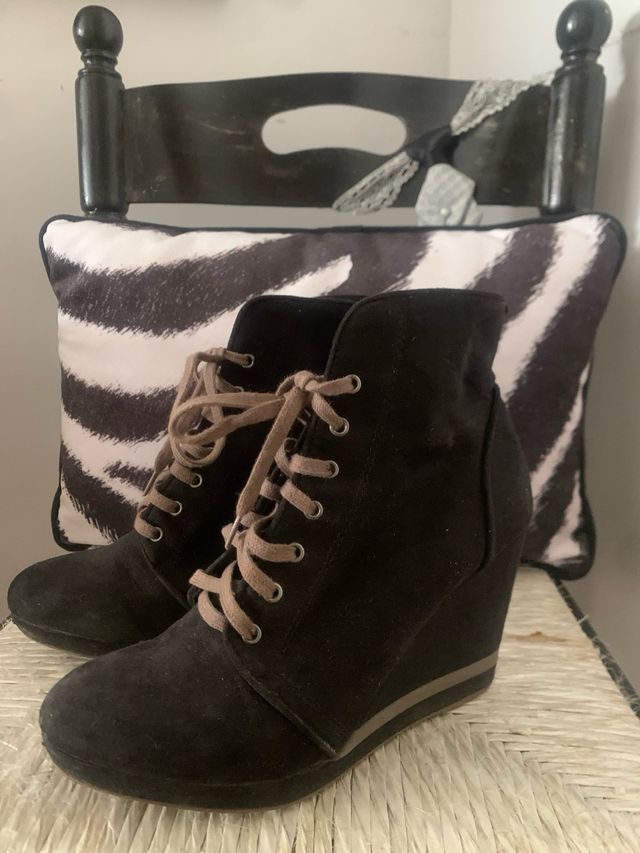 Botines Bershka negros