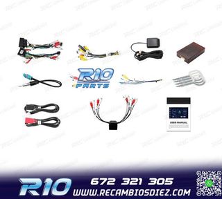RADIO GPS ANDROID 12 AUDI A3 8P 8PA USB GPS TACTIL HD OCTA-C