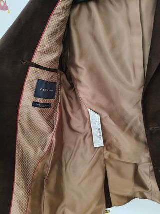 Americana marrón Zara M