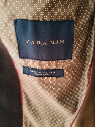 Americana marrón Zara M