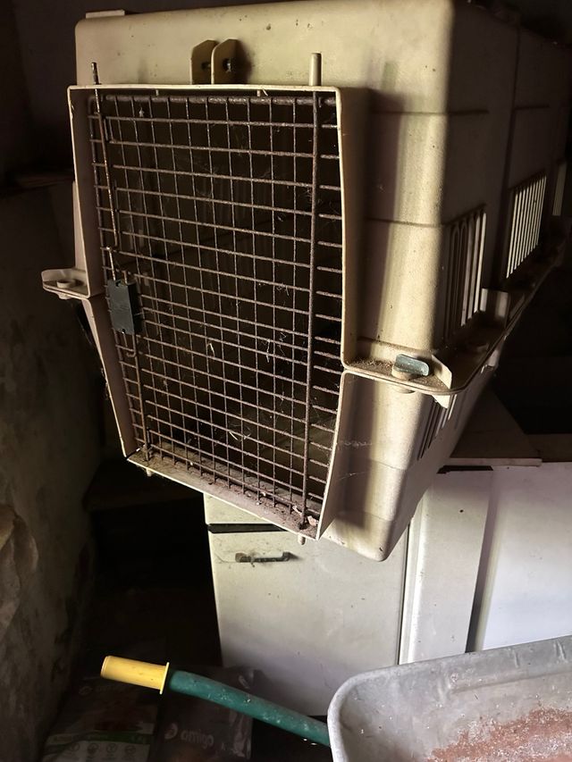 Transportín perro grande marrón