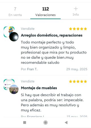 Montador de muebles 