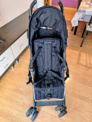 Maclaren quest: cochecito ligero + accesorios. 