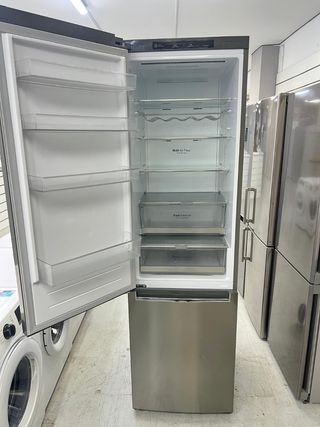 Nevera LG acero inoxidable
