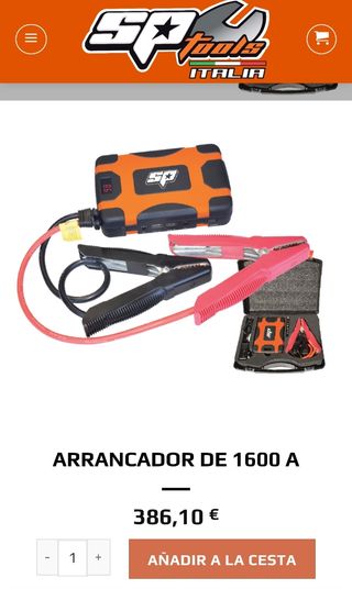 Arrancador SP Tools 1600A