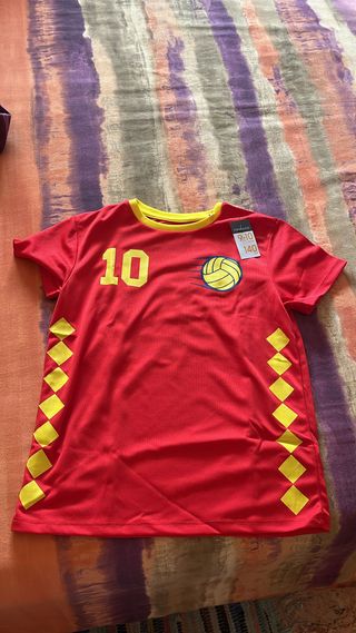 Camiseta Primark niña talla M roja