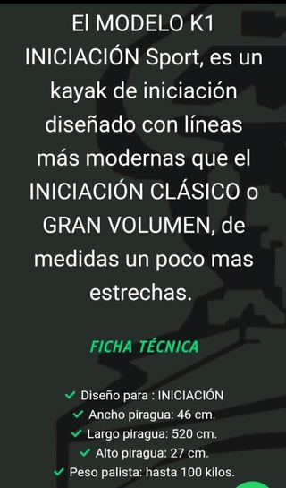 Piragua Pólledo Sport Iniciación