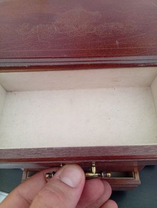 Joyero de madera