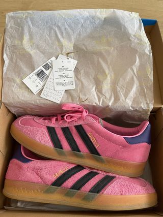 Zapatillas Adidas Gazelle Indoor W Rosa