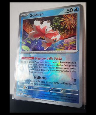 Carta Pokémon TCG Goldeen Master Ball Reverse 020