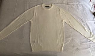 Maglia girocollo bianca Tg S