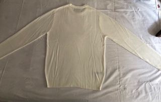 Maglia girocollo bianca Tg S