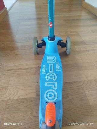 Patinete Mini Micro Azul
