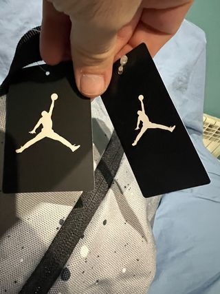 Mochila Nike Air Jordan Gris nueva 