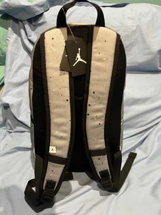 Mochila Nike Air Jordan Gris nueva 
