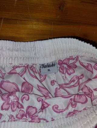 Costume mare rosa-bianco