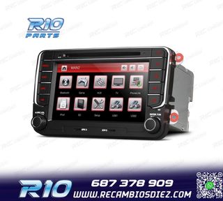 RADIO NAVEGADOR 7" PARA SEAT SKODA VOLKSWAGEN VW USB GPS TAC