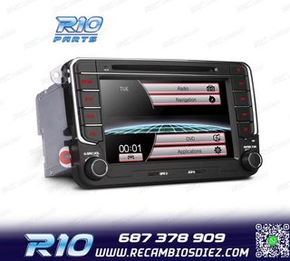 RADIO NAVEGADOR 7" PARA SEAT SKODA VOLKSWAGEN VW USB GPS TAC